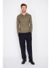 William de Faye Pullover in Khaki