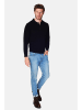 William de Faye Pullover in Schwarz