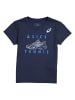 asics Trainingsshirt donkerblauw