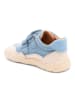 bisgaard Leren barefootschoenen "Morten" crème/lichtblauw