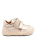 bisgaard Leren barefootschoenen "Morten" crème/goudkleurig