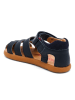 bisgaard Leder-Halbsandalen "Ryle" in Dunkelblau