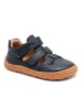 bisgaard Skórzane buty barefoot "Fabio" w kolorze granatowym