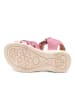 bisgaard Leder-Sandalen "Simone" in Rosa