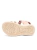 bisgaard Leder-Sandalen "Simone" in Rosa