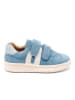 bisgaard Leder-Sneakers "Bay V" in Blau