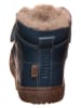 bisgaard Leren boots "Gorm" donkerblauw