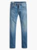 Levi's Spijkerbroek "501" - tapered fit - blauw