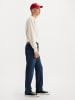 Levi's Spijkerbroek "501" - tapered fit - donkerblauw