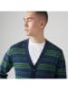 Levi's Cardigan in Dunkelblau/ Grün