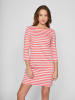 Vila Kleid in Weiß/ Rosa