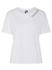 Pieces Shirt in Weiß