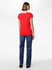 Pieces Koszulka "Kamala" w kolorze czerwonym