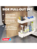 tesa Schrankschublade "Pull-Out" in Weiß - (B)45 x (H)48,5 x (T)21 cm
