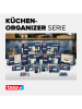 tesa Küchen-Organizer in Weiß - (B)24 x (H)8,5 x (T)14 cm