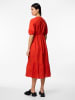 Pieces Kleid in Orange