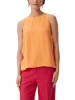 comma Blousetop oranje