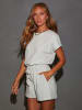LA Angels Jumpsuit in Grau