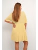Kaffe Sukienka "Tara" w kolorze żółtym
