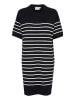 Kaffe Kleid in Schwarz/ Weiß