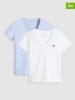 Levi's 2-delige set: shirts lichtblauw/wit