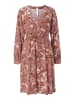 comma Sukienka w kolorze brązowo-kremowym