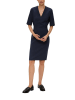 s.Oliver BLACK LABEL Kleid in Dunkelblau