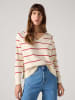 Levi's Pullover in Creme/ Rot