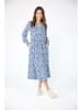 LIEBLINGSSTÜCK Kleid "Rilu" in Blau/ Weiß