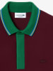 Lacoste Koszulka polo w kolorze bordowo-zielonym