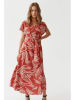 TATUUM Sukienka w kolorze biało-czerwonym
