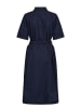 NÜMPH Sukienka "Nugiana" w kolorze granatowym