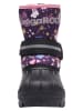 Kangaroos Winterstiefel "Shell" in Schwarz/ Rosa/ Lila
