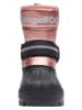 Kangaroos Winterstiefel "Shell" in Schwarz/ Rosa