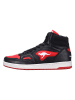 Kangaroos Sneakersy "K-Slam Point Mid" w kolorze czarno-czerwonym