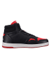Kangaroos Sneakers "K-Slam Point Mid" in Schwarz/ Rot