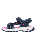 Kangaroos Sandalen in Pink/ Dunkelblau