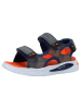 Kangaroos Sandalen "Ruffy" in Grau/ Orange