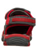 KangaROOS Originals Halbsandalen "Osato" in Grau/ Rot
