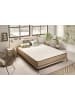 Moonia Schuimmatras "Bamboo Care" wit/beige