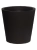 4Living Thermo-Blumentopf in Schwarz - (H)38 x Ø 39 cm