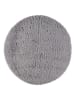 4Living Badmat "Solid" grijs - Ø 70 cm