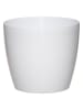 4Living Blumentopf "Magnolia" in Weiß - (H)16 x Ø 18 cm