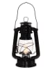 4Living Lampion LED "Hurricane" w kolorze czarnym - 16 x 24,5 x 11,5 cm