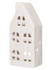 4Living Windlicht "Copenhagen" wit - (B)8 x (H)17 x (D)5 cm