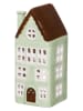 4Living Windlicht "Copenhagen" in Grün - (B)8,5 x (H)20,5 x (T)8,5 cm