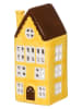 4Living Windlicht "Copenhagen" geel - (B)8,5 x (H)20,5 x (D)8,5 cm