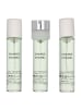 Chanel 3-delige set: "Chance Eau Fraiche" - 3 x eau de toilette, elk 20 ml
