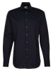 Seidensticker Hemd - Shaped fit - in Schwarz