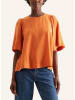 Seidensticker Leinen-Bluse in Orange